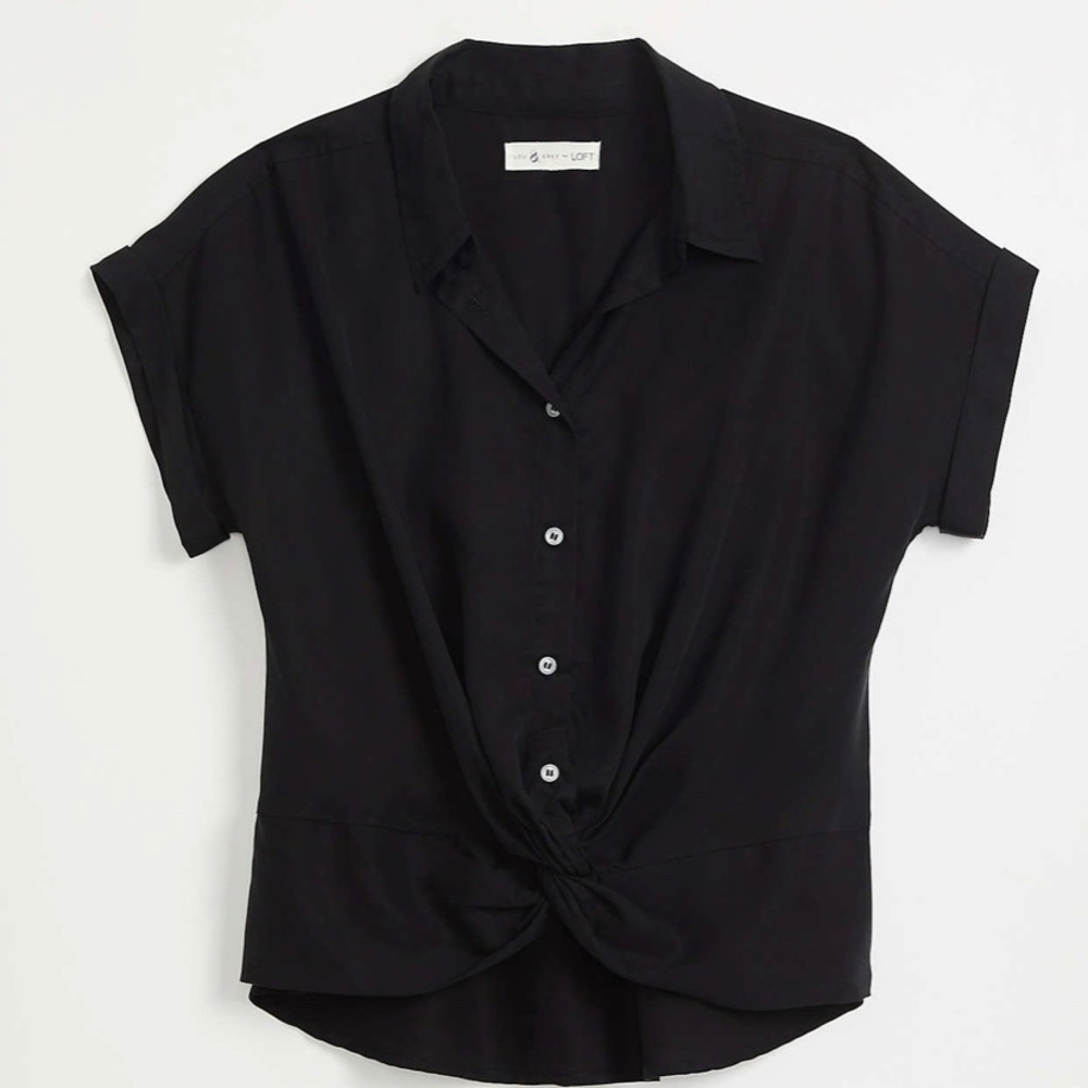 Lou & Grey fluid twill shirt
